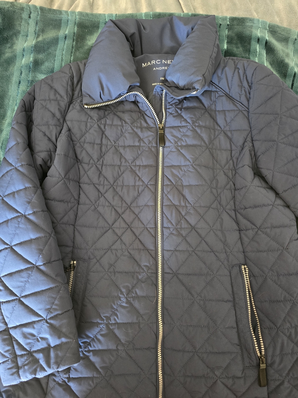 Marc New York Quilted Navy Men's Jacket XL